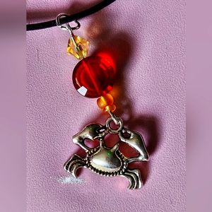 Crab beaded neck6